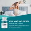 Vimergy 5-HTP Capsules Clean Formula Supporting a Healthy Mood, Better Sleep and May Enhance Serotonin Levels.* Kosher and Vegan.  (60 ct.) view 2