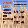 MBS Belgian Golden Strong 5 gal ADVANCED All Grain Beer Ingredient Kit view 1