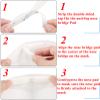 20PCS/Pack Sponge Anti-Fog Nose Bridge Pads Seal Nose Cushion Memory Foam Nose Pads Self-Adhesive Soft Protection Strip Nose Pad for Mask (White) view 4