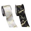 Cabilock DIY Crafts Ribbon Withbronzed Wrapping Tape Versatile Gold Glitter Packaging Tape view 1