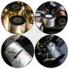 Cabilock DIY Crafts Ribbon Withbronzed Wrapping Tape Versatile Gold Glitter Packaging Tape view 3