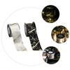 Cabilock DIY Crafts Ribbon Withbronzed Wrapping Tape Versatile Gold Glitter Packaging Tape view 4