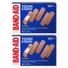 BAND-AID Brand Tough Strips Adhesive Bandages for Wound Care, Durable Protection for Minor Cuts and Scrapes, All One Size, 2 Pack view 1