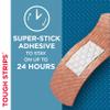 BAND-AID Brand Tough Strips Adhesive Bandages for Wound Care, Durable Protection for Minor Cuts and Scrapes, All One Size, 2 Pack view 3