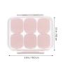 1pc Box Pill Box Jewelry Holder Stand Portable Case Pill Dispenser Medication Organizer Case 7 Day Container Keyring Mini Key Ring Tablet Pp Fish Oil Travel view 2