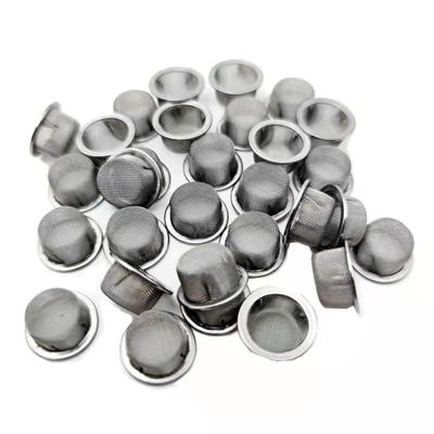 Pipe Screens 30pcs 0.5" Premium Diameter Stainless Steel 1/2 Inch Screen Mesh Filter Bowl with Metal Box