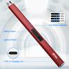 JETPRO Electric Arc Windproof Lighter Flameless USB Rechargeable Lighter with Safety Lock for Candle BBQ Camping (Red) view 3