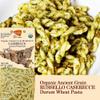 6 PACKS ORGANIC ITALIAN SEMI WHOLE DURUM WHEAT CASERECCE PASTA  Sicilian Ancient Grain Russello Vegan Pasta Crafted in Italy. LOW-GLUTEN INDEX. Has 6X More Fiber and Protein than Popular Grains view 2