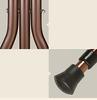 HYHMJ-Walking Stick Chair 380 lbs Capacity 3 Legs Cane Seat Non-Slip Handle Stable Portable Canes Stool Elderly Disabled Walking Aid,Brown view 3