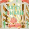 Happy Holidaze Cream Red/Green and Gold Foil view 1
