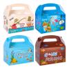 Fishing Birthday Party Supplies Fishing Party Gift Treat Boxes for Gone Fishing Theme Baby Shower Supplies Set of 12 view 1