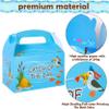 Fishing Birthday Party Supplies Fishing Party Gift Treat Boxes for Gone Fishing Theme Baby Shower Supplies Set of 12 view 3