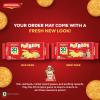 Britannia 50 50 Potazos Masti Masala Spicy Flavored Crisps 3.52oz (100g) - Delicious, Light & Crispy Grocery Cookies (Pack of 4) view 3