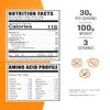 BulkSupplements.com Hydrolyzed Whey Protein Isolate Powder - Whey Isolate Protein - Unflavored & Gluten Free, 30g per Serving, 100g (3.5 oz) (Pack of 1) view 2