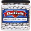 Greek Yogurt Covered Raisins by It's Delish, 3 Lbs Jumbo Container  Scrumptious & Nutritious Yogurt Coated Dried Raisins  Sweet Snacking and Bulk Party Treats  USA Made, Kosher OU Dairy view 3