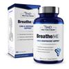 1MD Nutrition BreatheMD | Lung and Respiratory Support Supplement | Promotes a Healthy Immune System | with Elderberry, Chromium, and NAC | 60 Ct. view 1