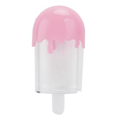 Fdit Candy Favor Boxes, 12Pcs Ice Cream Shape Candy Box Transparent Plastic Reuseable Gift Box for Weddings Bridal Showers ()