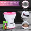 EXJIOTA Yoni Steam Kit, Steaming Seat Yoni Steam Pot with Remote Control and Steaming Herbs(20 Bags),100 PCS Disposable Seat Covers, Update Electric V Steam at Home Kit for Women Health view 3