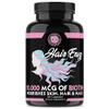Angry Supplements Hair Envy 10,000 mcg Biotin + Keratin, Grow + Hydrate Hair, Strengthen Thicken Nails, Clear & Nourish Skin  Help Damaged Thinning Hair, (3-Bottles) view 2