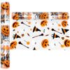 AnapoliZ Halloween Cellophane Wrap Roll | 100 Ft Long X 16 in. Wide | 2.3 Mil Thick, Crystal Clear with Halloween Designs| Gifts, Baskets, Treats Cello Wrapping Paper | Pumpkin, Witches Cello Roll view 4