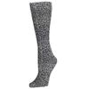Celeste Stein Therapeutic Graduated Women Compression Socks, Animal Black Grey Spots, Diabetic Socks For Womens & Nurses Travel, For Swelling & Improve Circulation In Legs, For 20-30 mmHg Regular Calf view 1