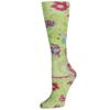 Celeste Stein Therapeutic Graduated Compression Socks, Lime Sweet Pea, 15-20 mmHg Queen Plus Calf view 1