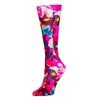Celeste Stein Therapeutic Graduated Women Compression Socks, Dereka Plum Floral, Diabetic Socks For Womens & Nurses Travel, For Swelling & Improve Circulation In Legs, For 8-15 mmHg Regular Calf view 1