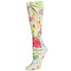 Celeste Stein Therapeutic Graduated Compression Socks, White Bellagio, 20-30 mmHg Regular Calf view 1