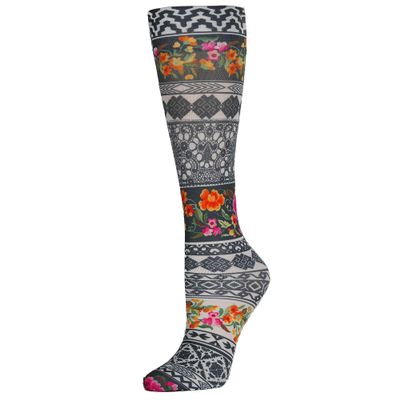 Celeste Stein Therapeutic Graduated Compression Socks, Nan, 15-20 mmHg Queen Plus Calf