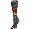 Celeste Stein Therapeutic Graduated Compression Socks, Midnight Garden, 15-20 mmHg Queen Plus Calf view 1