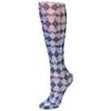 Celeste Stein Therapeutic Graduated Compression Socks, Name That Rose, 15-20 mmHg Queen Plus Calf view 1