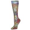 Celeste Stein Therapeutic Graduated Compression Socks, Animal Circles, 8-15 mmHg Queen Plus Calf view 1