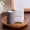 Kimpton Hotel Candle - with Notes of Citrus, Green Tea, and Musk - Soy Blend Wax in Matte Concrete Grey Vessel (2 oz.) view 1