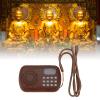 Buddha Machine Buddhist Music Player Light Weight Small Volume Take Easily Buddhist Prayer Machine 3.1 x 2.0 x 0.8in view 2