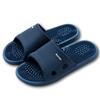 HQSLPS Massage Slippers Acupressure Foot Open Toe Reflexology Sandals Relief Neuropathy Arthritis Plantar Foot Pain Plantar Fasciitis Slippers Women Men Indoor Non-Slip for Bath Shower, Blue, 9-9.5 view 1