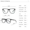 Haigfore Blue Light Blocking Glasses Lightweight Men Women Computer Gaming Glasses Anti Eyestrain TR90 Frame 092309 (Tortoiseshell) view 3