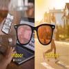 BRADDELL FL-41 Rose & FL-60 Wayfarer Blue Light Glasses for Migraine Light Sensitivity, Fluorescent LED Lighting & Concussion view 2