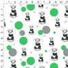 GRAPHICS & MORE I Love Pandas with Bamboo Shoots Premium Gift Wrap Wrapping Paper Roll view 2
