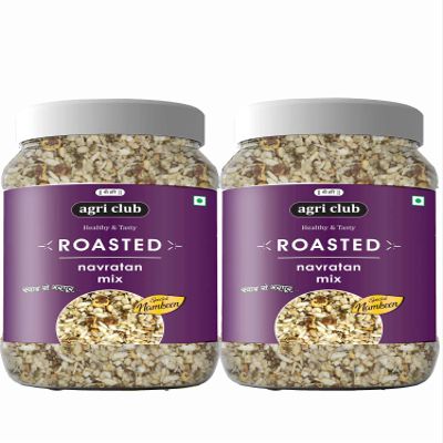 Agri Club Roasted Navratan Mix 400g (each 200g)
