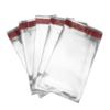 UOFFICE Clear Resealable Cellophane Bags 3.1" x 5.9" with Hanging Header view 4