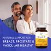 Breast D by Pure Essence - Natural Supplement for Estrogen Balance, Hormonal Acne, and Menopause Support with Vitamin D3, Calcium, Green Tea & Lycopene - 90 Capsules view 3