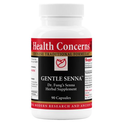 Health Concerns Gentle Senna  Bowel Movement, Constipation & Digestive Support Supplement  Herbal Blend with Senna, Rhubarb, Kudzu, Magnolia & Honeysuckle  Supplement for Women & Men  90 Capsules