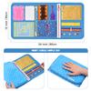 KUMUNI Fidget Blanket, Dementia Activities for Seniors, Alzheimer's Products, Aids in Therapy of Person with Autism, Alzheimers and Dementia. (12 x 24 in) view 2