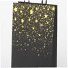 20pcs Kraft Paper Bag with Handles Black Bronzing Star Party Favor Boxes Gift Packaging Bags for Shop Wedding Christmas view 3