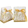 10pcs Gold Silver Paper Candy Box Wedding Gift Packaging Boxes Party Favors for Baby Shower Birthday view 3