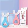 Anshka 360 Baby U-Shaped Toothbrush, Kids U-Shaped Toothbrush, Portable Toothbrush Oral Cleaning Tools, Care for Your Kids Oral Health (Blue+pink 2-6tblue+pink 6-13t) view 2