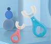 Anshka 360 Baby U-Shaped Toothbrush, Kids U-Shaped Toothbrush, Portable Toothbrush Oral Cleaning Tools, Care for Your Kids Oral Health (Blue+pink 2-6tblue+pink 6-13t) view 3