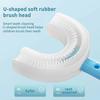 Anshka 360 Baby U-Shaped Toothbrush, Kids U-Shaped Toothbrush, Portable Toothbrush Oral Cleaning Tools, Care for Your Kids Oral Health (Blue+pink 2-6tblue+pink 6-13t) view 4
