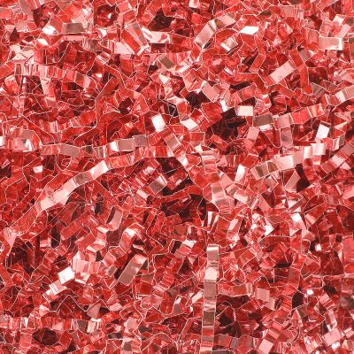 Outus 0.5 LB Rose Gold Crinkle Cut Paper Shred Filler Metallic Shredded Papers Confetti Gift Box Basket Crinkle Paper Filler Packing Grass Cushion Shredded Tissue Stuffing Christmas Birthday Wrapping