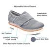 Womens Wide Width Diabetic Shoes with Adjustable Closure Lightweight Breathable for Diabetic Edema Plantar Fasciitis Bunions Arthritis Elderly Swollen Feet Navy view 4